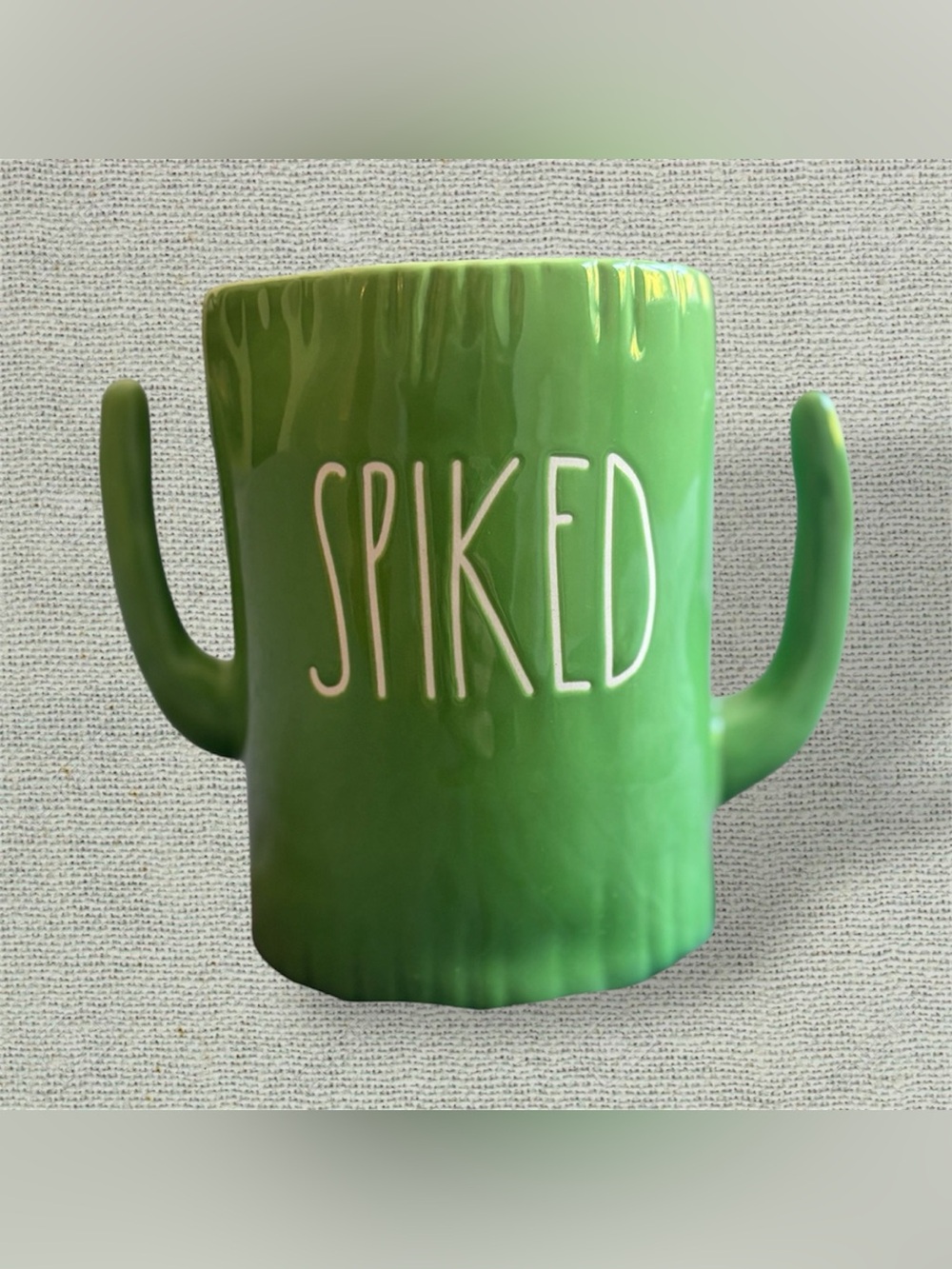 Rae Dunn SPIKED Cactus Mug